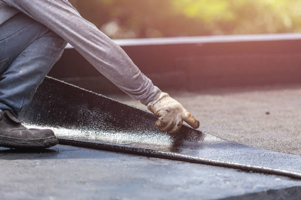 Professional Waterproofing technician working in Poynette, WI